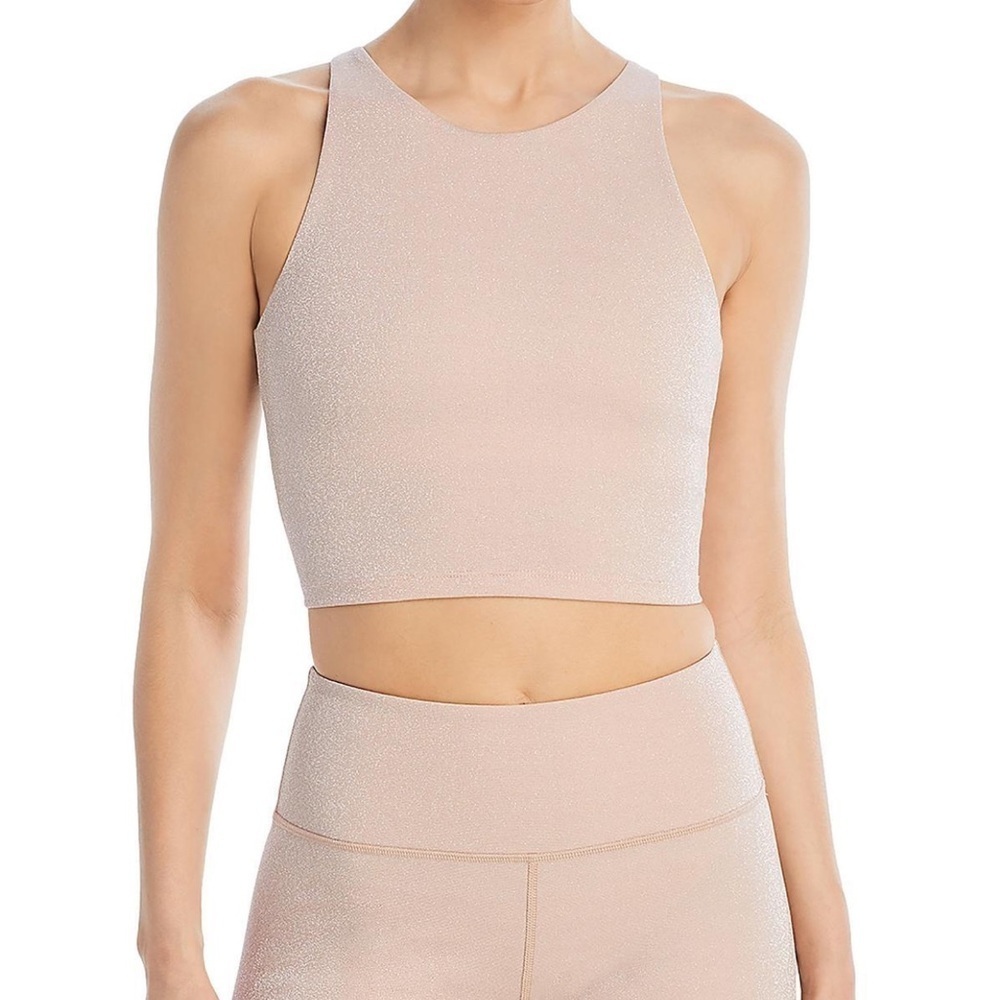 AQUA| Longline Racer Front Sports Bra